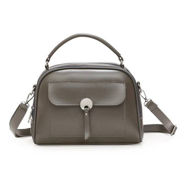 Сумка жіноча зі змійками сіра, фото 1