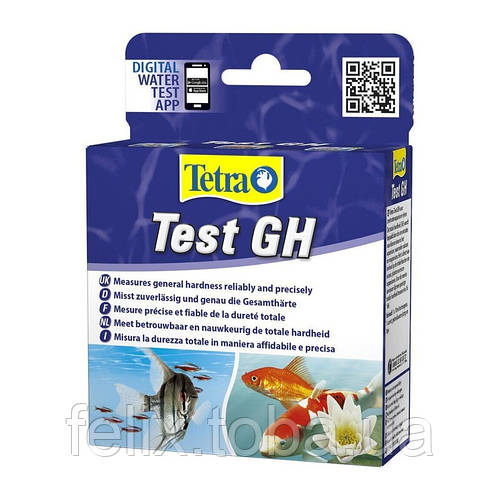 Капельный тест для воды на общую жесткость Tetra Test GH 10 мл (ID ...