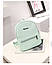 Молодий жіночий рюкзак з екожі, зелений, фото 2