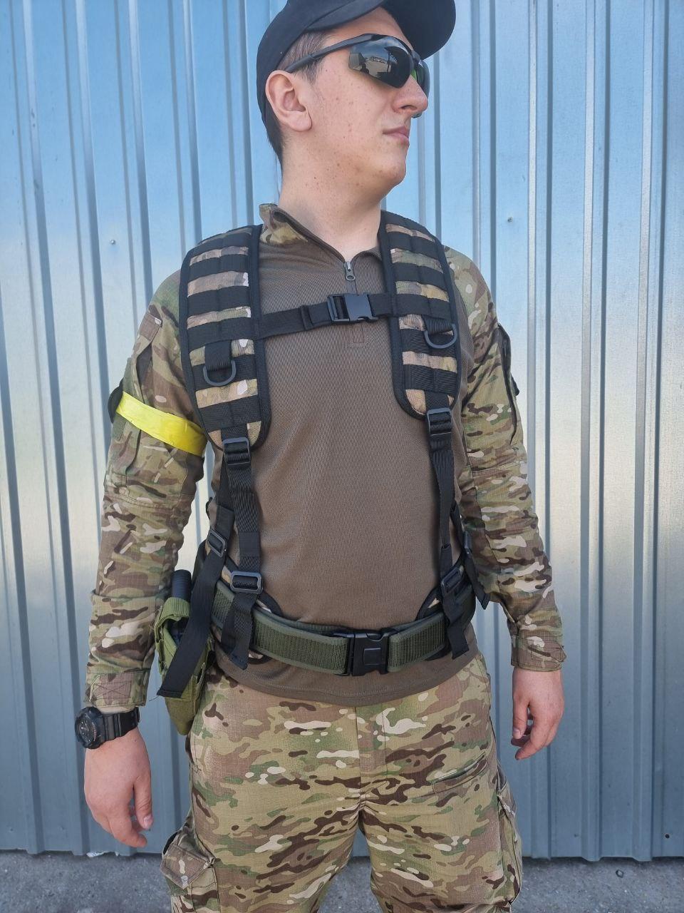 РПС/Ремінь тактичний розвантажувальний молі мультикам/розвантаження, фото 1