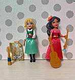 Лялька Принцеса Єлена з Авалора з гітарою Disney Princess Міні Elena Of Avalor 10см Hasbro C0380, фото 8