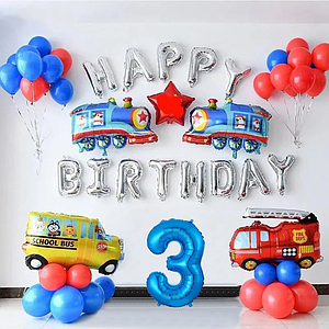 Фотозона з кульок Транспорт