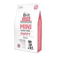 Brit Care Mini Puppy Lamb 2 кг беззерновой корм для собак Брит Мини Паппи Ягненок Grain-free