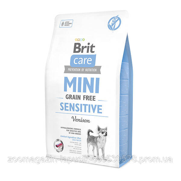 Сухий корм для собак Brit Care Grain-free Mini Sensitive Venison 2 кг
