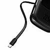 Павербанк PowerBank із швидкою зарядкою та кабелем Type-C BASEUS 20000mAh |USB/Type-C, 22.5W QC| Чорний PPQD-I01, фото 3