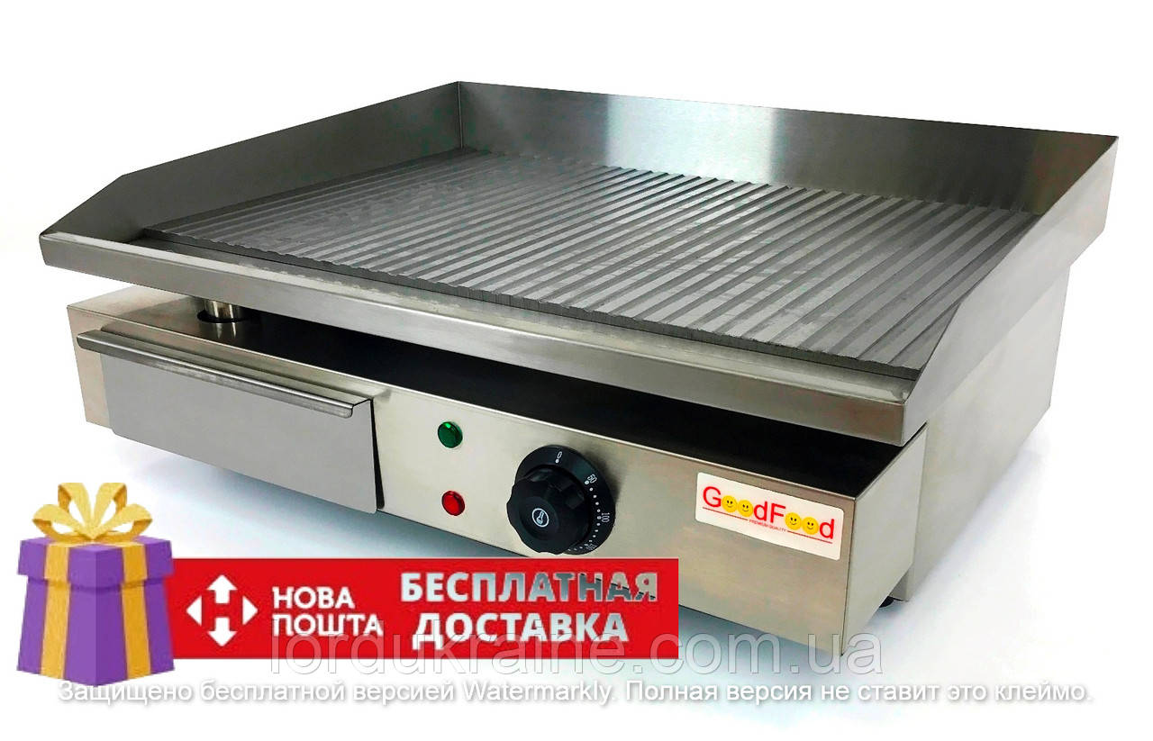 Поверхня для смаження GoodFood EG55R ребриста