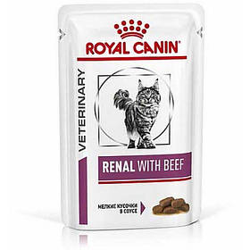 Консерви Royal Canin Renal Feline Beef Pouches, 85 г