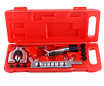 Набір для розвальцування мідних і латуних трубок під кутом 45 градусів 10 предметів REWOLT (T4133) Польща Гарантія 1рік