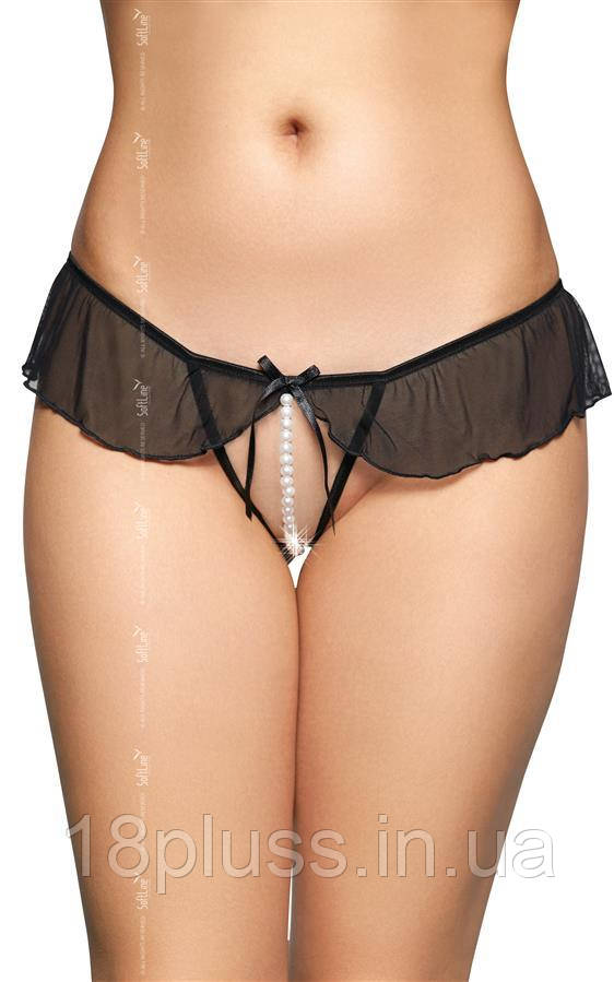 Жіночі стрінги Softline 2501, чорні S/M
