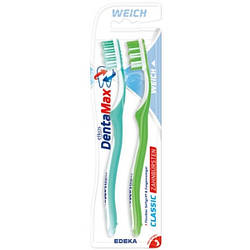 Зубна щітка Elkos DentaMax Weich Classic, 2 шт.