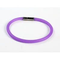 Светящийся браслет на руку фиолетовый