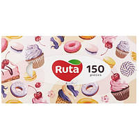 Салфетки косметические Ruta Women Brick 2 слоя, 150 шт