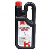 Средство для очистки водостоков Sano Drain Liquid, 1 л