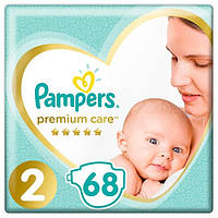 Подгузники Pampers Premium Care Размер 2 (4-8 кг), 68 шт