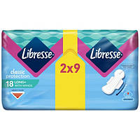 Гигиенические прокладки Libresse Classic Ultra Clip Super Duo Soft 5 капель, 18 шт