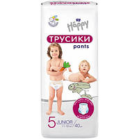 Подгузники-трусики детские Bella Baby Happy 5 Junior 11-18 кг, 40 шт