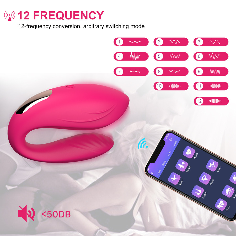 Melo вагінально-кліторальний вібратор (для пар) з пультом, фото 1