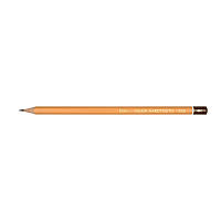 Чорнографітний олівець KOH-I-NOOR 1500, 4H, без гумки