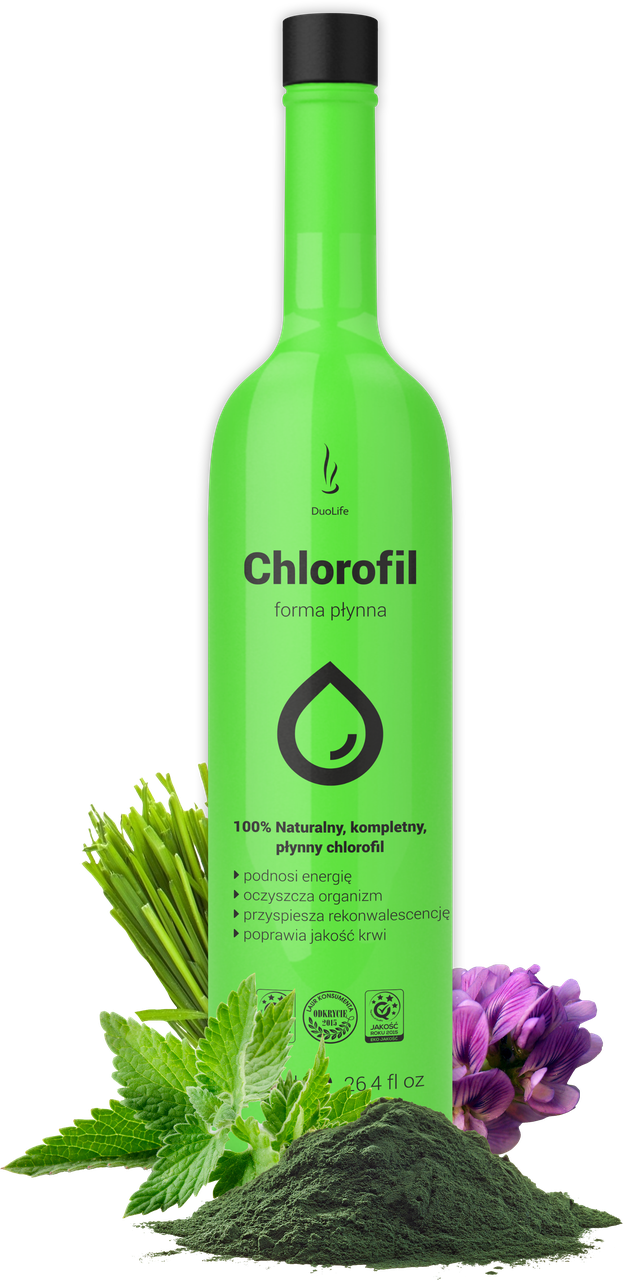 Рідкий Хлорофіл Chlorofil Duolife, 750 мл. очищення крові та організму