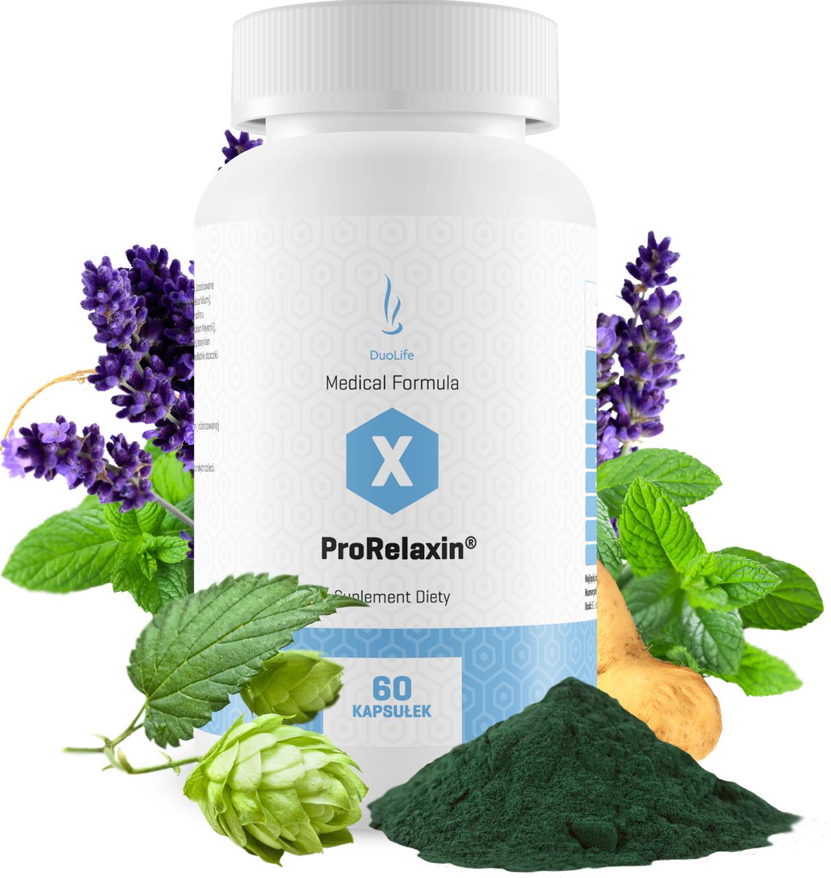 Прорелаксин Prorelaxin Duolife, для нервової системи, 60 капс., фото 1