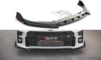 Сплітер Toyota GR Yaris тюнінг обвісу губу спідницю елерон (V2)