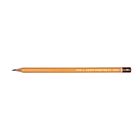 Чорнографітний олівець KOH-I-NOOR 1500, 9H, без гумки