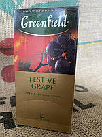 Чай каркаде с ароматом винограда в пакетиках Greenfield Festive Grape 25 шт х 2 г