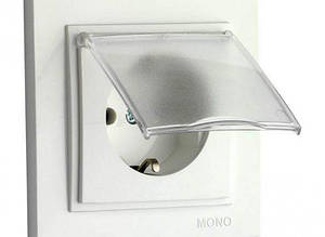 Розетка внутрішня з кришкою/Despina Mono Elecric /1-a