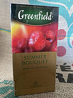 Чай каркаде с ароматом малины в пакетиках Greenfield Summer Bouquet 25 шт х 2 г
