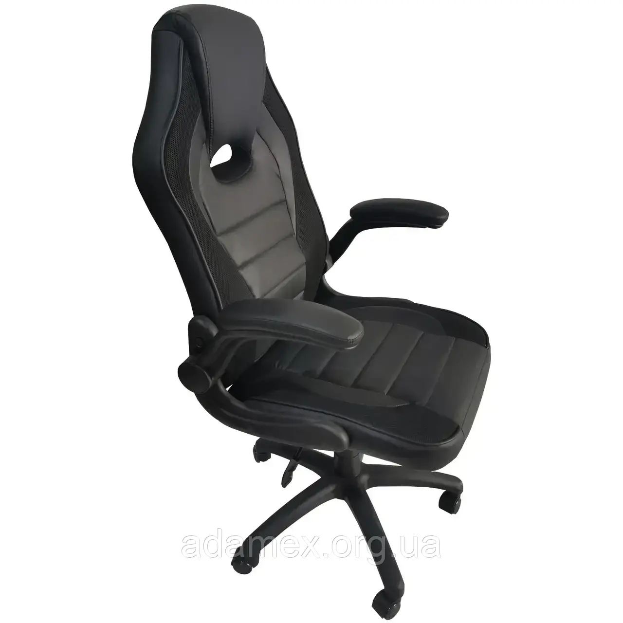 Кресло комп'ютерне, офісне,геймерське, грива AVKO AG71810 Black