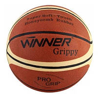 М'яч баскетбольний Winner Grippy Pro Grip No7, композитна винососта гумова