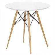 Стіл Тауер Вуд (Тауэр Вуд) обідній, дерев'яний, діаметр 60 см