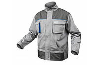 Куртка рабочая серая, размер L(52) HOEGERT HT5K283-L
