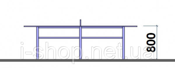 Теннисный стол без сетки KIDIGO SO027, фото 2