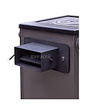 Котел на дровах вугіллі брикетах твердопаливний класичний з варильною поверхнею (плитою) 12 кВт 120 м2, фото 9