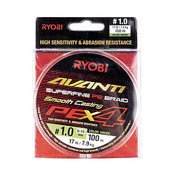 Шнур Ryobi Avanti X4 GR 100m PE1.0 (143824)