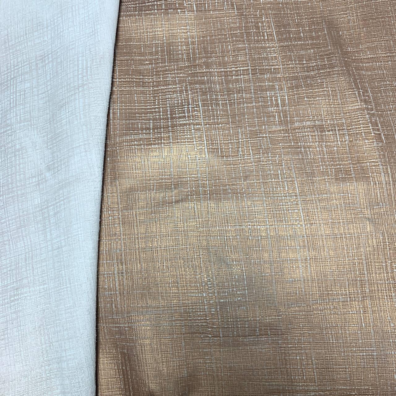 Кожа Linen metalik vidala bronz 1.2mm 163кв.дц