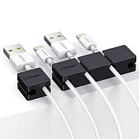 Органайзер для кабелей UGreen Cable Holder Clips Black (Черный)