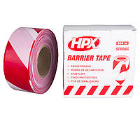 HPX Barrier Tape - 70мм x 100м - високоякісна сигнальна стрічка для огородження територій