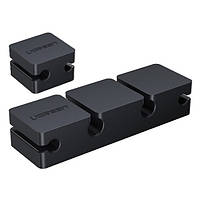 Органайзер для кабелей UGreen Cable Holder Clips Black (Черный)