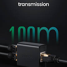 Мережеві з’ єднання RJ45 UGreen 509223 (2шт, Чорний), фото 3