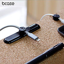 Рушій дротів Xiomi Bcase Magnetic Desktop Cable Clip (Черний), фото 3