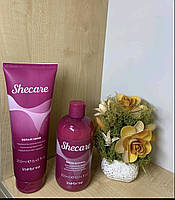 Набір безсульфатний відновлюючий шампунь і маска для сухого та пошкодженого волосся Inebrya Shecare Reconstructor, 300 мл
