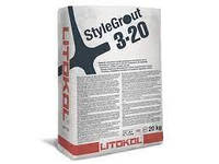 Затирка для плитки Litokol StyleGrout 3-20 (Black 1) 20 кг