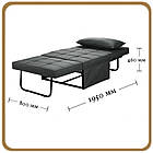 Пуфік ліжко трансформер 2 в 1 "Леон" жовтий пуф-розкладачка, фото 10