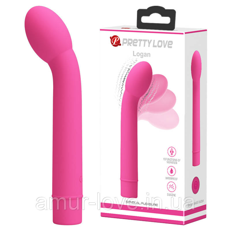 Вибратор Pretty Love Logan Vibrator Pink