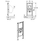 Інсталяція для пісуару GEBERIT Duofix 111.686.00.1 143824, фото 2