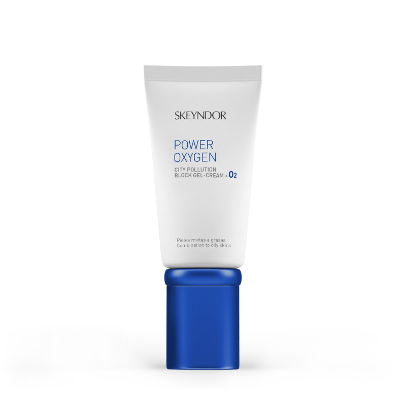 Кисневий детокс гель-крем для комбінованої шкіри Skeyndor Power Oxygen City Pollution Block Cream + O2
