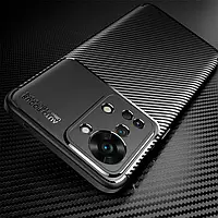 Противоударный чехол для OnePlus Nord 2T Черный бампер