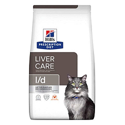 Сухий корм Hill's (Хіллс) Prescription Diet l/d Liver Care для котів підтримання функції печінки з куркою 1.5 кг